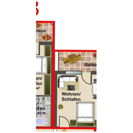 With 1 Bedroom * Menzenschwand-Hinterdorf